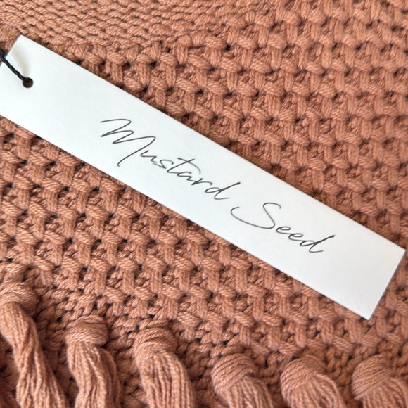 Mustard Seed sweater size medium color Black brown - Picture 3 of 5